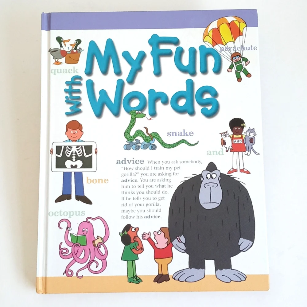 My Fun with Words Children's Book L-Z Early & Easy Learning Book for Children